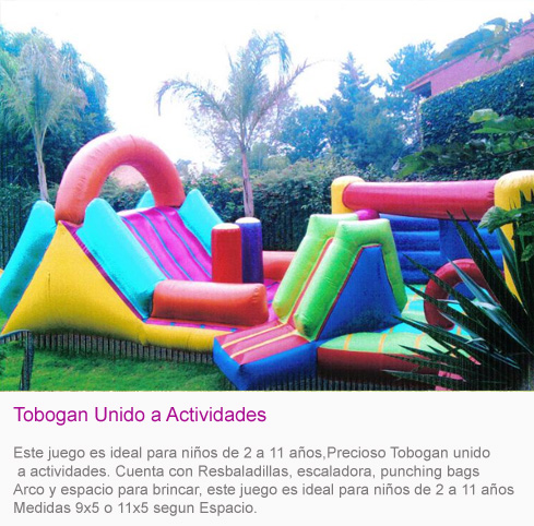 Inflable actividades