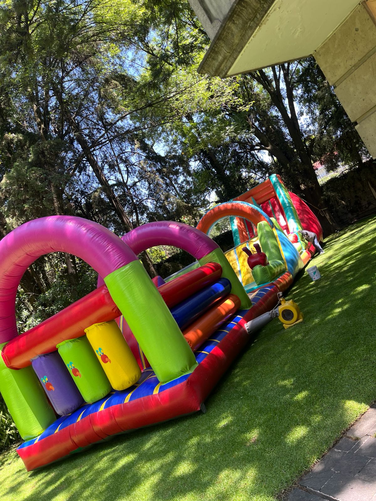 Slide Jumbo frente — Inflables Fermonbry